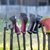 Naturfreundehaus Hannover - Gummistiefel zum Trocknen aufgesteckt Naturfreundehaus Hannover - Gummistiefel zum Trocknen aufgesteckt