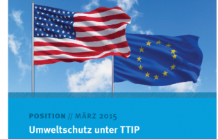 Broschüre "Umweltschutz unter TTIP" des Umweltbundesamtes